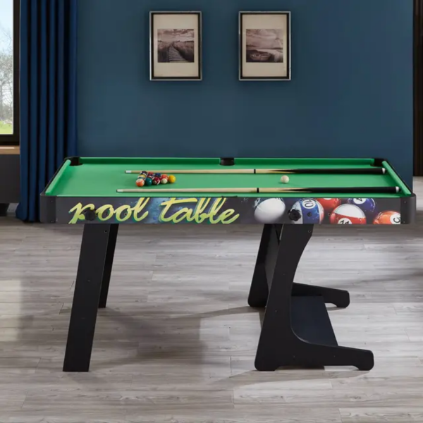 ⁦שולחן סנוקר מתקפל למצב עמידה⁩ – תמונה ⁦3⁩