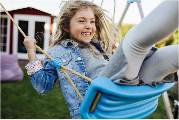 ⁦מתקן נדנדה לילדים VARIO SWING זוגי HUDORA גרמניה⁩ – תמונה ⁦2⁩