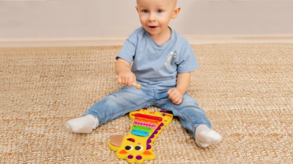 ⁦קסילופון גירפה מעץ לילדים  מאת בית העץ⁩ – תמונה ⁦3⁩