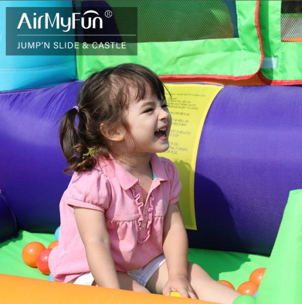 ⁦מתנפח עם שתי מגלשות  מבית Air My Fun⁩ – תמונה ⁦3⁩