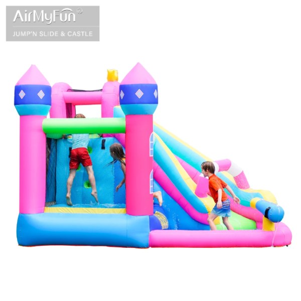 ⁦מתנפח מים גדול טירת הנסיכות הקסומה  מבית Air My Fun⁩ – תמונה ⁦3⁩
