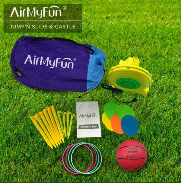 ⁦מתנפח עם שתי מגלשות  מבית Air My Fun⁩ – תמונה ⁦4⁩