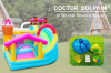 ⁦מתנפח קפיצות עם מגלשה גלידה  מבית Doctor Dolphin⁩ – תמונה ⁦5⁩