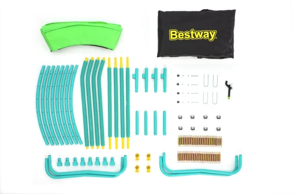 ⁦טרמפולינה 8 פיט 2.44 מטר 2.20X2.4 סמXtreme air trampolin  מבית Bestway⁩ – תמונה ⁦5⁩