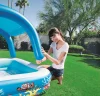 ⁦בריכה מתנפחת לילדים אקווריום פלוס גגון 147X147X122 סמ מבית Bestway⁩ – תמונה ⁦3⁩