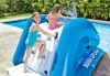 ⁦מגלשה מתנפחת לבריכה הבייתית 117X206X333 סמ  מבית INTEX⁩ – תמונה ⁦3⁩