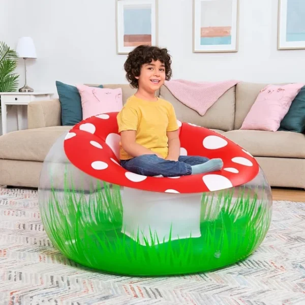⁦כיסא מתנפח דגם פטריה⁩ – תמונה ⁦3⁩