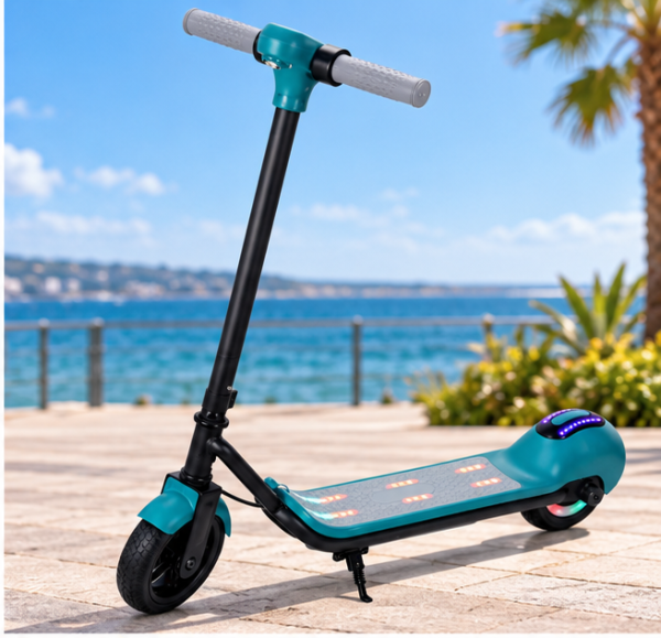 ⁦קורקינט ממונע 2 גלגלים טורקיז BENO MAX⁩ – תמונה ⁦4⁩