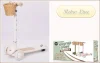 ⁦קורקינט וינטג עם סלסלת קש בצבע שמנת  מסדרת Retro line⁩ – תמונה ⁦5⁩
