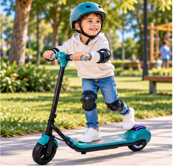 ⁦קורקינט ממונע 2 גלגלים טורקיז BENO MAX⁩ – תמונה ⁦5⁩
