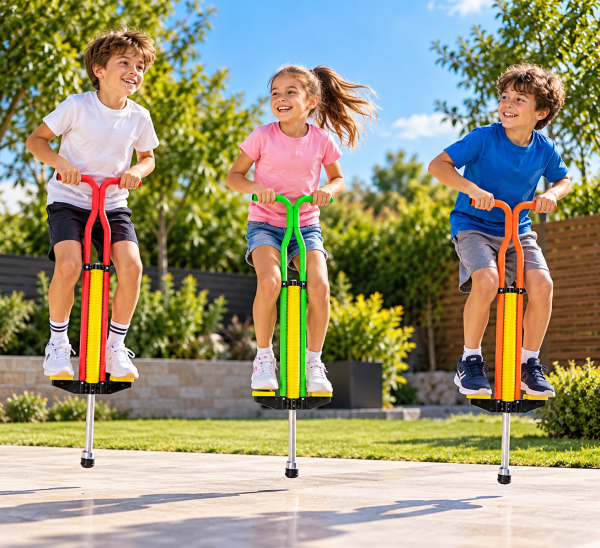 ⁦מוט פוגו מקצועי לקפיצה לילדים Pogo Stick⁩ – תמונה ⁦7⁩