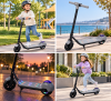⁦קורקינט ממונע 2 גלגלים אפור BENO MAX⁩ – תמונה ⁦6⁩